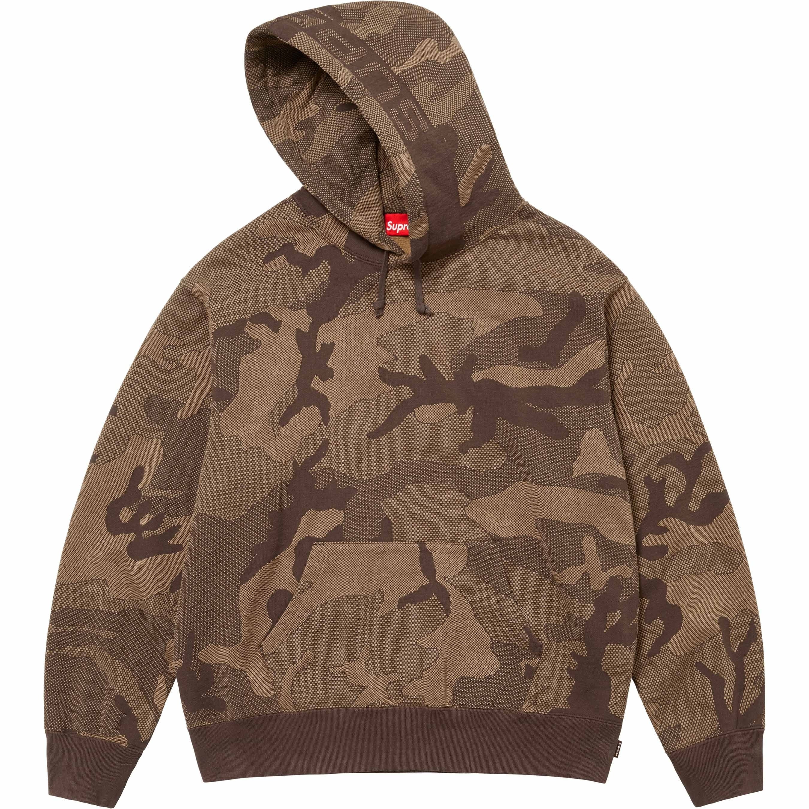 Jacquard Stripe Hooded Sweatshirt view 5